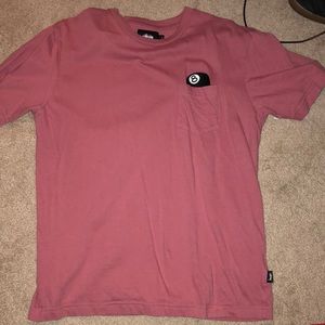 Pink stussy shirt